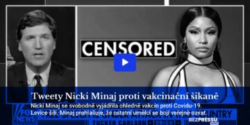 Tweety Nicki Minaj proti vakcinační šikaně