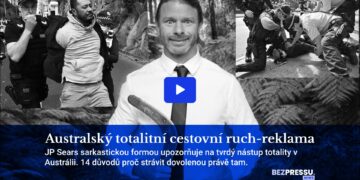 Australský totalitní cestovní ruch-reklama
