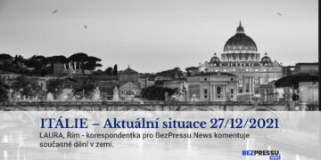 ITÁLIE – Aktuální situace 27/12/2021