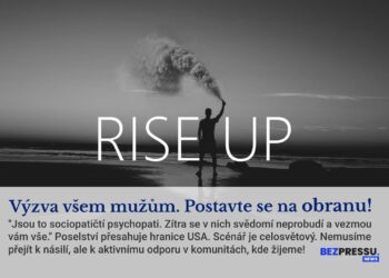 Výzva všem mužům. Postavte se k aktivnímu odporu.