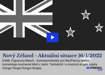Nový Zéland – Aktuální situace 16/1/2022