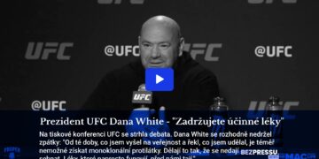 Prezident UFC Dana White – „Zadržujete účinné léky“