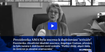 Prezidentka AMA byla nucena k dodržování „covid scénáře“