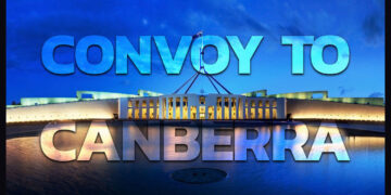 Convoy to Canberra for Freedom, Austrálie