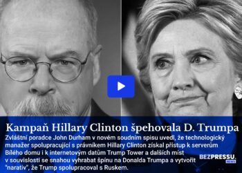 Aktuálně: Kampaň Hillary Clinton špehovala D. Trumpa – nové důkazy