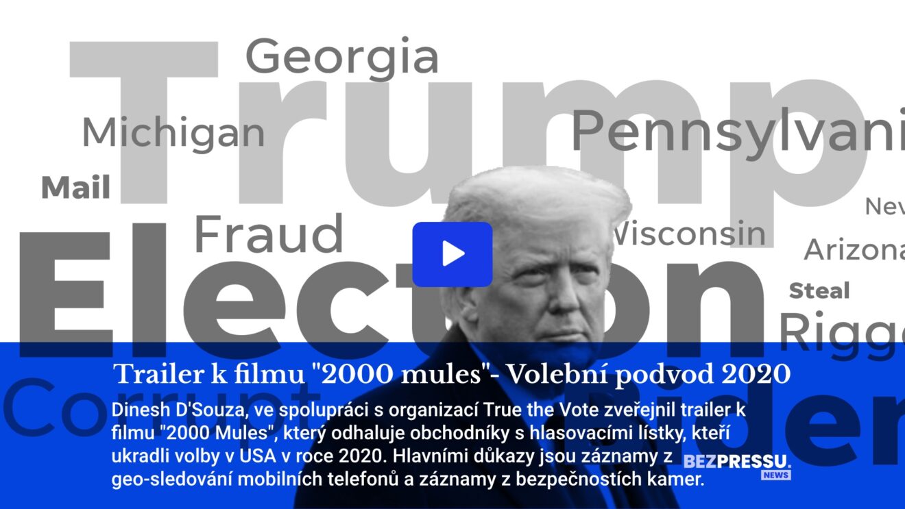 Trailer k filmu ＂2000 mules＂- Volební podvod 2020