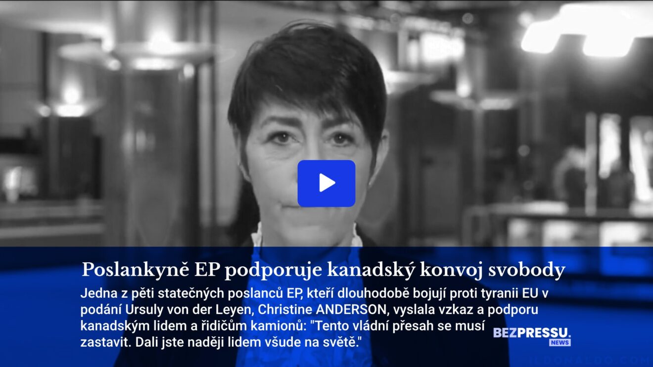 Poslankyně EP podporuje kanadský konvoj svobody