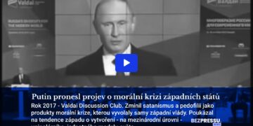 Putin pronesl projev o morální krizi západních států