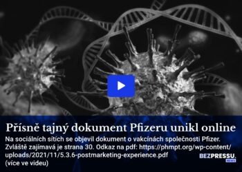 Přísně tajný dokument Pfizeru unikl online