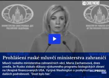 Prohlášení ruské mluvčí ministerstva zahraničí