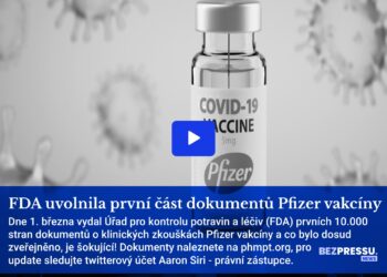 FDA uvolnila první část dokumentů Pfizer vakcíny
