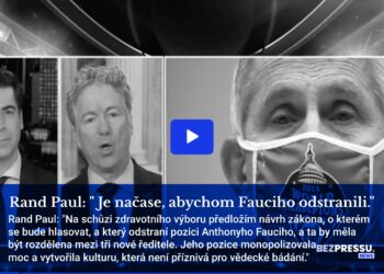 Rand Paul: „Je načase, abychom Fauciho odstranili.“