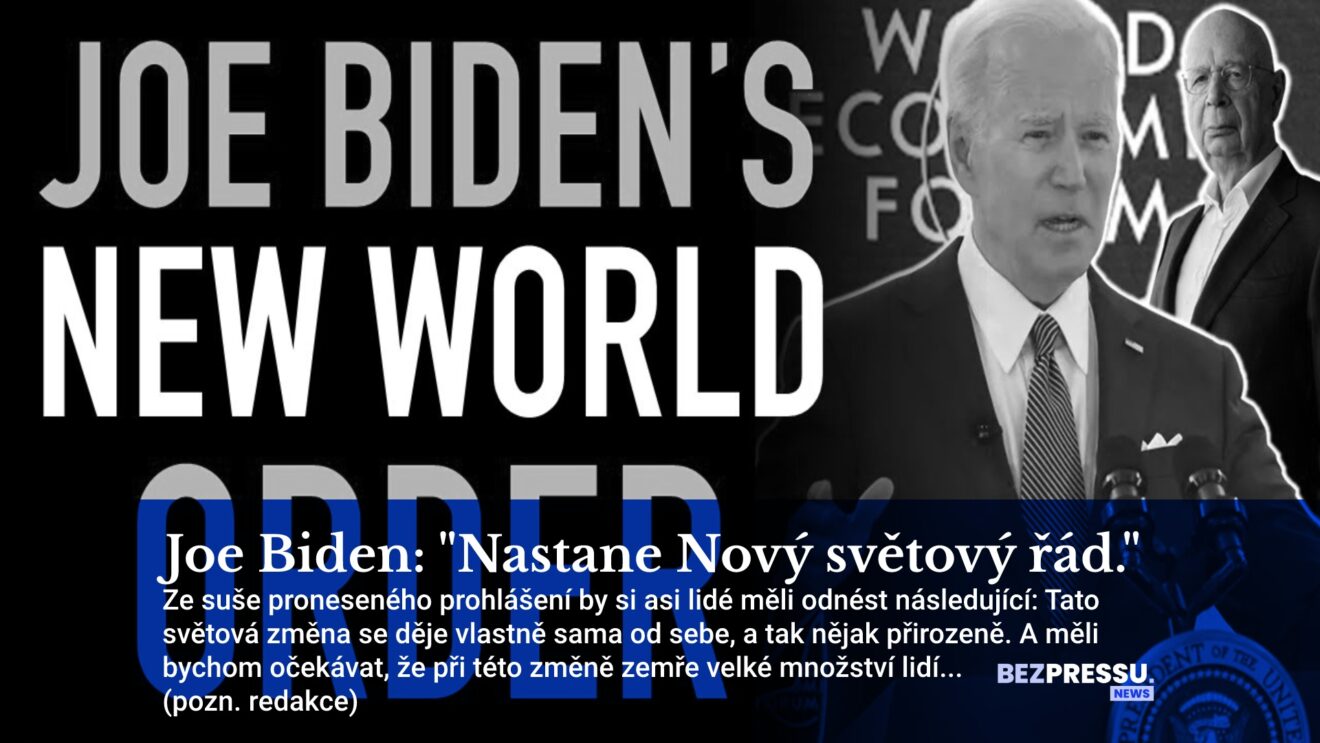 Joe Biden: ＂Nastane Nový světový řád.＂