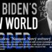 Joe Biden: „Nastane Nový světový řád.“