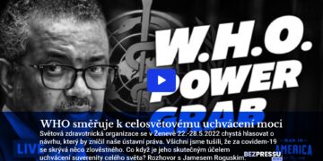 WHO směřuje k celosvětovému uchvácení moci