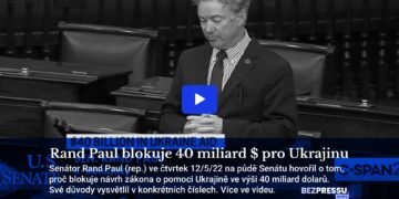 Rand Paul blokuje 40 miliard $ pro Ukrajinu