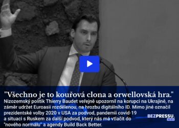 „Všechno je to kouřová clona a orwellovská hra.“