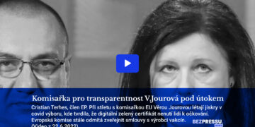 Komisařka pro transparentnost V.Jourová pod útokem