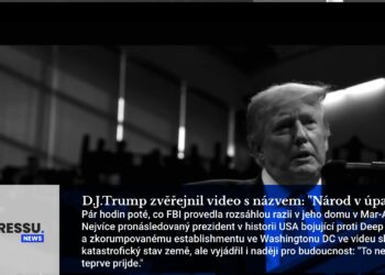 D.J.Trump zvěřejnil video s názvem: „Národ v úpadku“