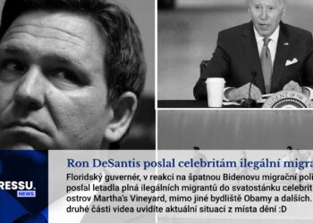 Ron DeSantis poslal celebritám ilegální migranty