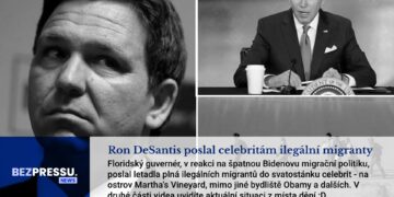 Ron DeSantis poslal celebritám ilegální migranty