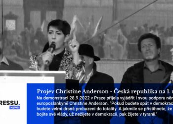 Projev Christine Anderson – Česká republika na 1. místě