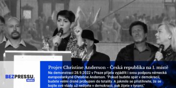 Projev Christine Anderson – Česká republika na 1. místě