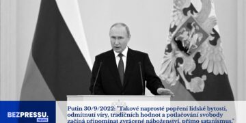 Putin o Západu 30/9/2022