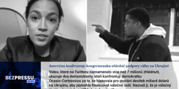 Američan konfrontuje kongresmanku ohledně podpory války na Ukrajině