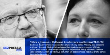 Válek a Jourová – Odborná konference o očkování 21/11/22