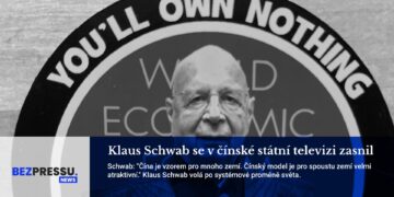 Klaus Schwab se v čínské státní televizi zasnil