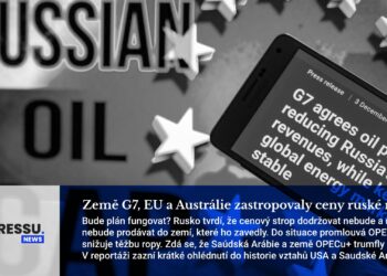 Země G7, EU a Austrálie zastropovaly ceny ruské ropy