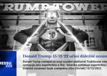 Donald Trump: 15/12/22 učiní důležité oznámení