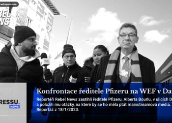 Konfrontace ředitele Pfizeru na WEF v Davosu