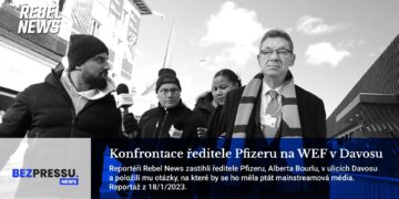 Konfrontace ředitele Pfizeru na WEF v Davosu