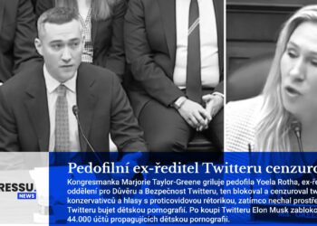 Pedofilní ex-ředitel Twitteru cenzuroval