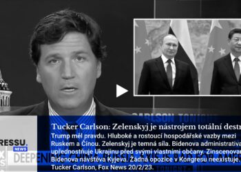 Tucker Carlson: Zelenskyj je nástrojem totální destrukce