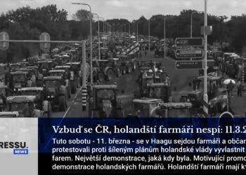 Vzbuď se ČR, holandští farmáři nespí: 11.3.2023