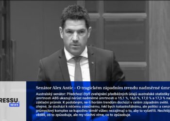 Senátor Alex Antic – O tragickém západním trendu nadměrné úmrtnosti