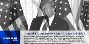 Donald Trump: projev v Mar-A-Lago 4/4/2023