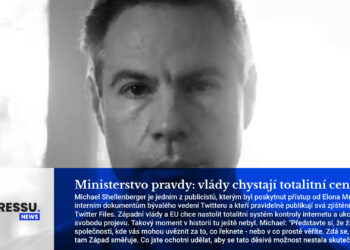 Ministerstvo pravdy: vlády chystají totalitní cenzuru