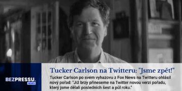 Tucker Carlson na Twitteru: „Jsme zpět!“