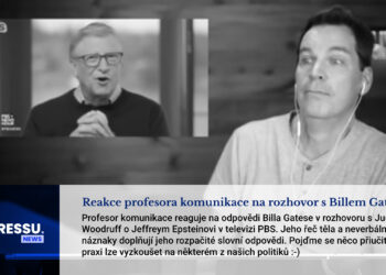Reakce profesora komunikace na rozhovor s Billem Gatesem