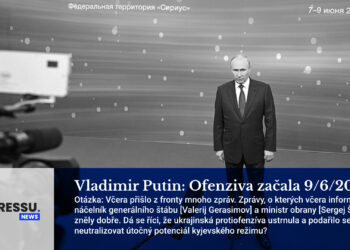 Vladimir Putin: Ofenziva začala 9/6/2023