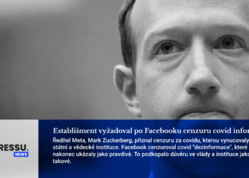 Establišment vyžadoval po Facebooku cenzuru covid informací