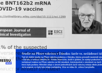 Studie na Pfizer vakcínu v Dánsku: šarže vs. nežádoucí účinky