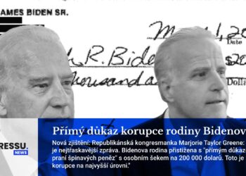 Přímý důkaz korupce rodiny Bidenových