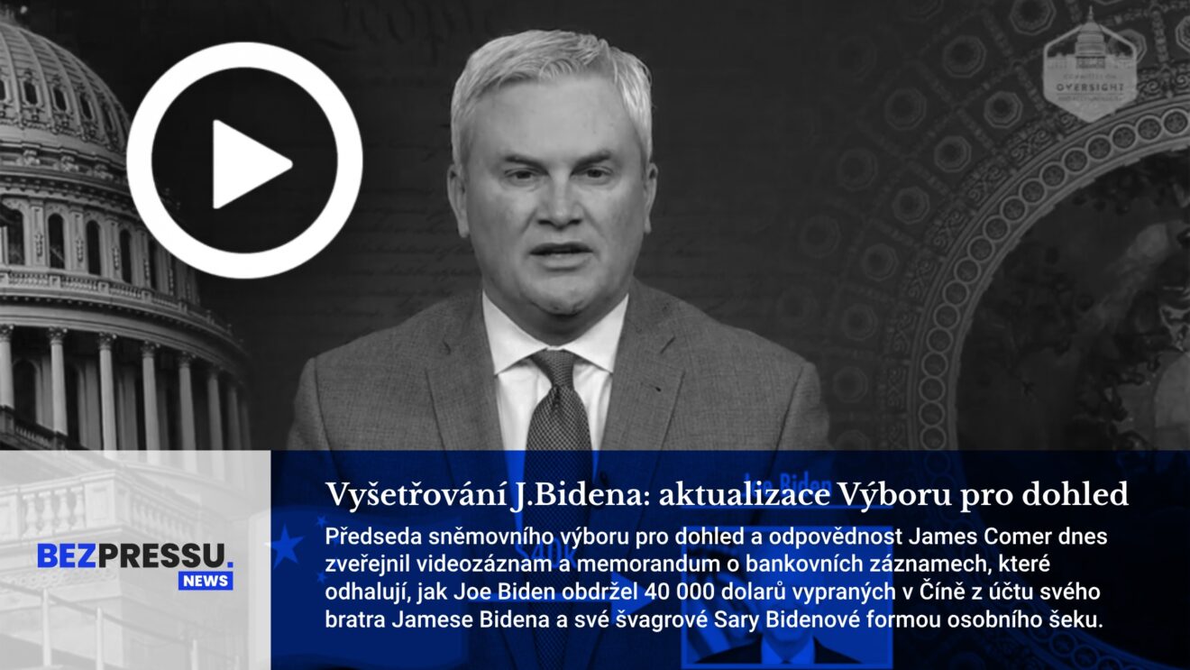 Vyšetřování J.Bidena: aktualizace Výrobu pro dohled