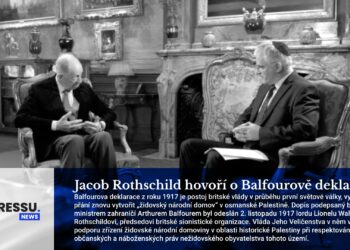 Jacob Rothschild hovoří o Balfourově deklaraci