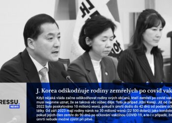 J. Korea odškodňuje rodiny zemřelých po covid vakcíně